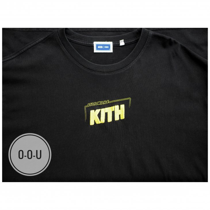 KITH X STAR WARS  CREDITS VINTAGE TEE