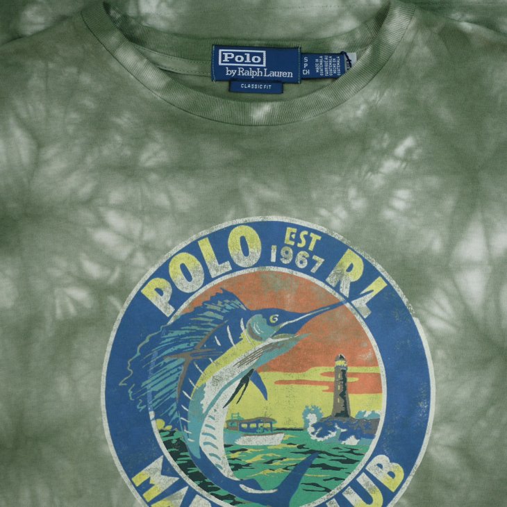 POLO RALPH LAUREN CLASSIC FIT GRAPHIC JERSEY T-SHIRT