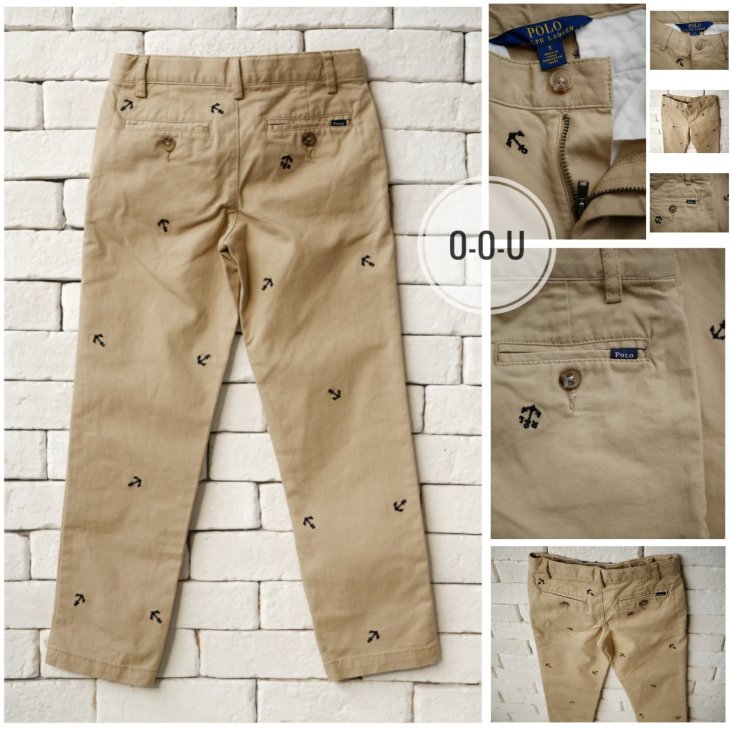POLO RALPH LAUREN KIDS STRAIGHT FIT STRETCH CHINO PANT