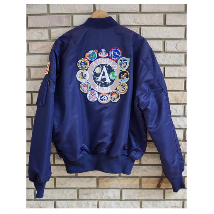 ALPHA INDUSTRIES APOLLO MA-1 FLIGHT JACKET