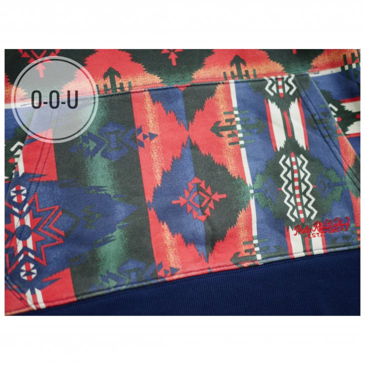 POLO RALPH LAUREN SOUTHWESTERN COTTON HOODIE