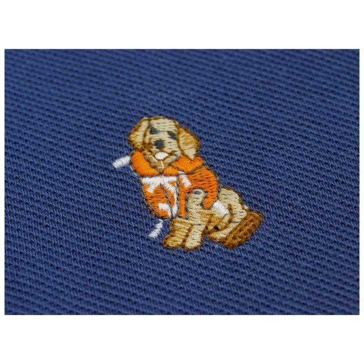 POLO RALPH LAUREN BOYS EMBROIDERED COTTON MESH POLO SHIRT
