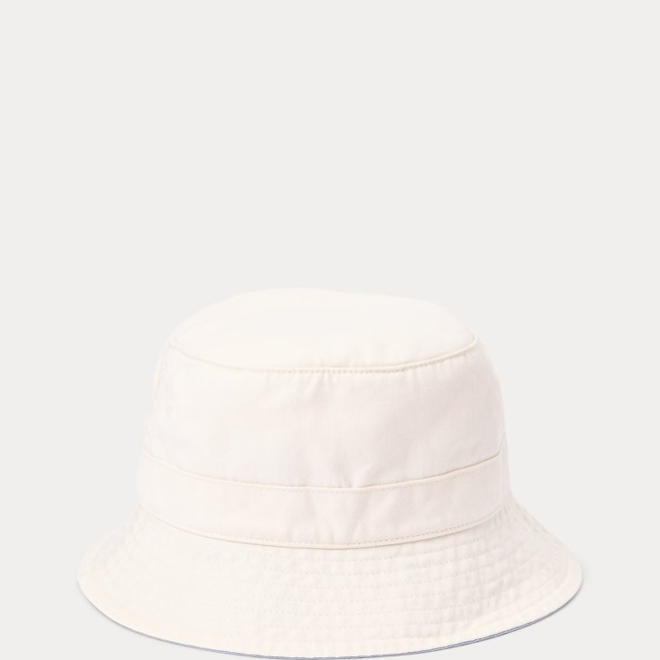POLO RALPH LAUREN COTTON CHINO BUCKET HAT