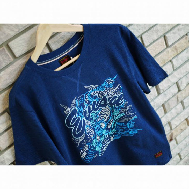 EVISU Baku Embroidered T-shirt
