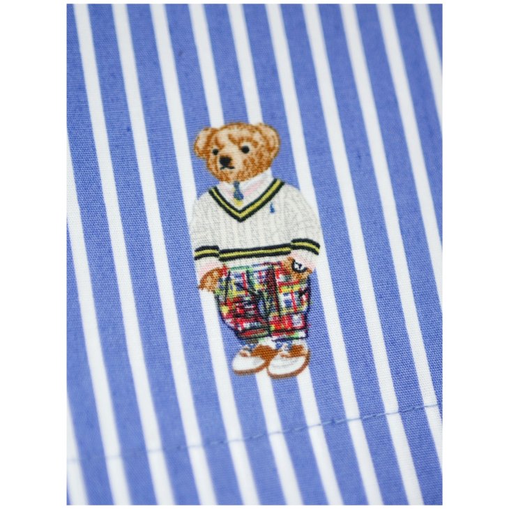 POLO RALPH LAUREN POLO BEAR STRIPED PYJAMA SHORT