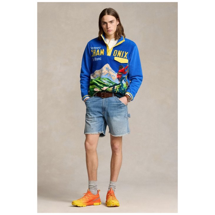 POLO RALPH LAUREN 16.5CM RELAXED FIT CUT-OFF DENIM SHORT