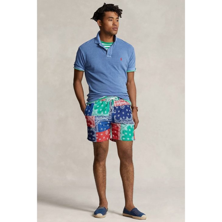 POLO RALPH LAUREN 5.75-INCH TRAVELER CLASSIC SWIM TRUNK