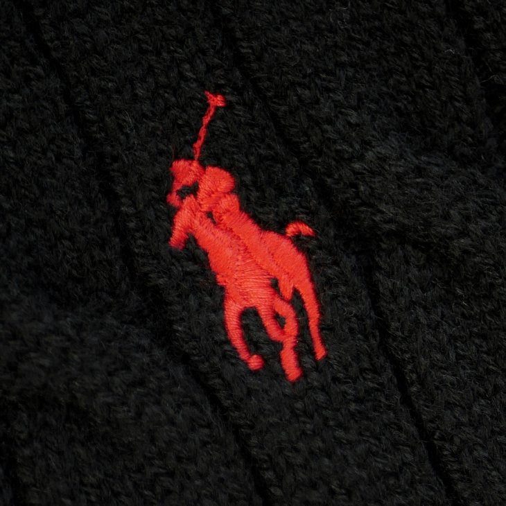 POLO RALPH LAUREN CABLE-KNIT WOOL-CASHMERE JUMPER