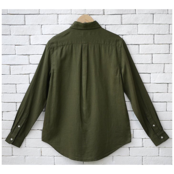 POLO RALPH LAUREN SLIM FIT LINEN SHIRT