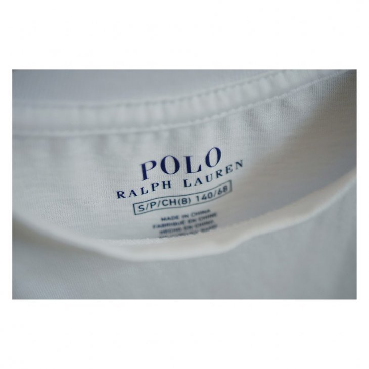 POLO RALPH LAUREN FOOTBALL BEAR BOYS COTTON TEE