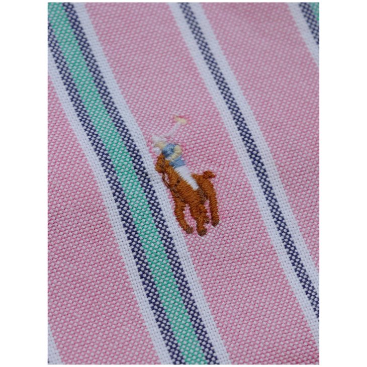POLO RALPH LAUREN KIDS STRIPED OXFORD SHIRT