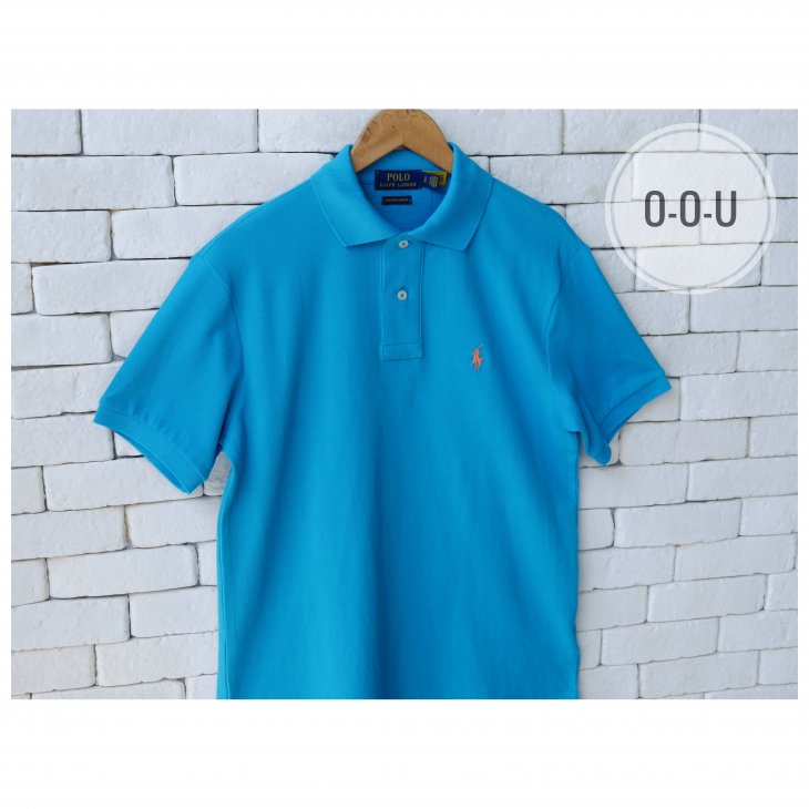 POLO RALPH LAUREN CUSTOM SLIM FIT POLO SHIRT