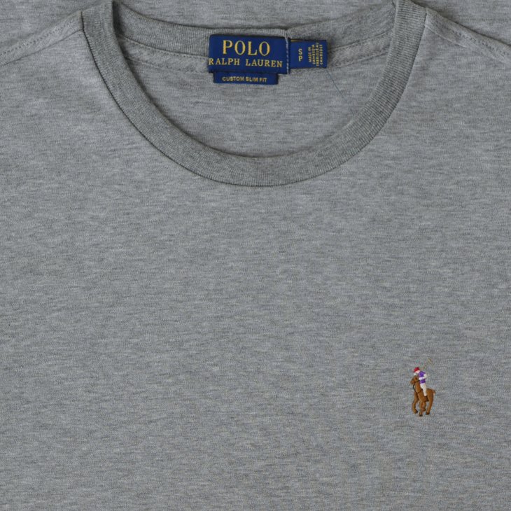 POLO RALPH LAUREN CUSTOM SLIM FIT COTTON T-SHIRT