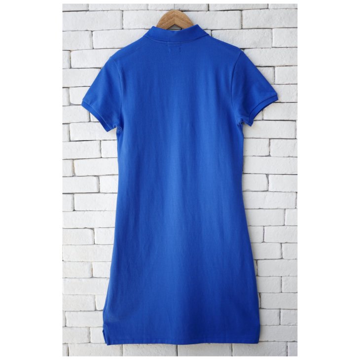 POLO RALPH LAUREN COTTON MESH POLO DRESS