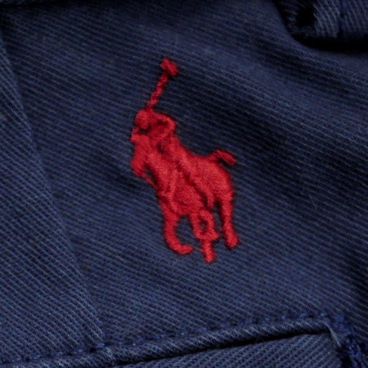 POLO RALPH LAUREN KIDS SKINNY FIT FLEX ABRASION TWILL TROUSER