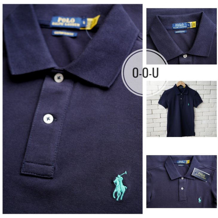 POLO RALPH LAUREN WOMEN CUSTOM SLIM FIT POLO SHIRT