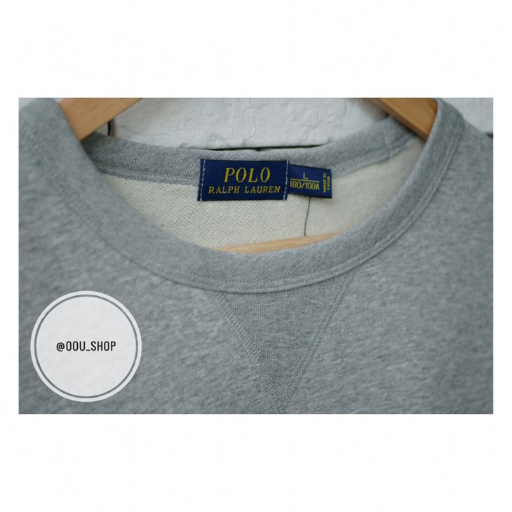 POLO RALPH LAUREN POLO BEAR COTTON SWEATSHIRT