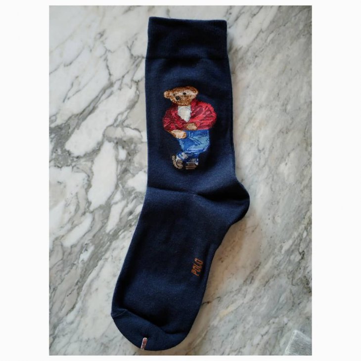 POLO BEAR TROUSER SOCKS 2-PACK