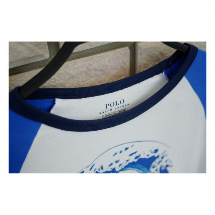 POLO RALPH LAUREN POLO BEAR BOYS COTTON T-SHIRT