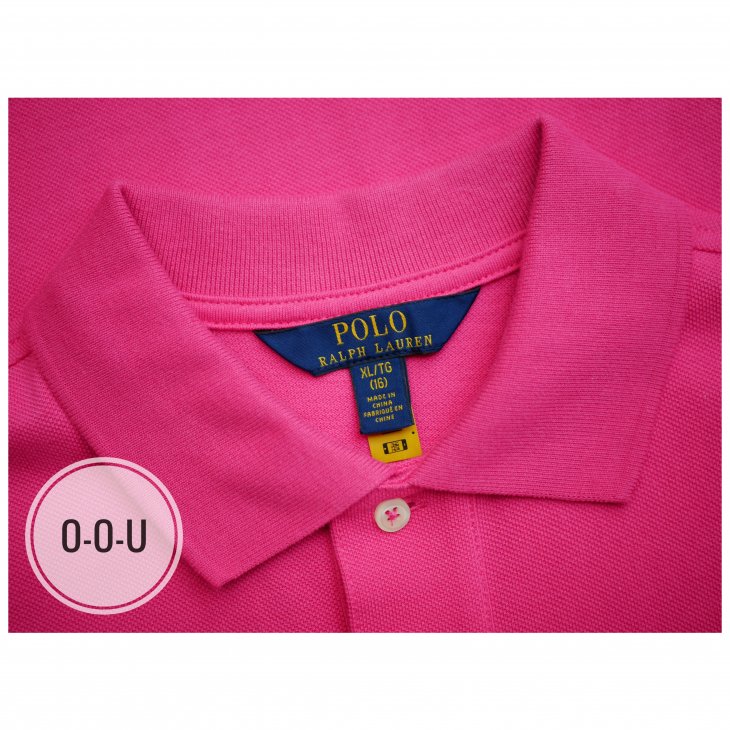 POLO RALPH LAUREN GIRLS COTTON MESH POLO DRESS