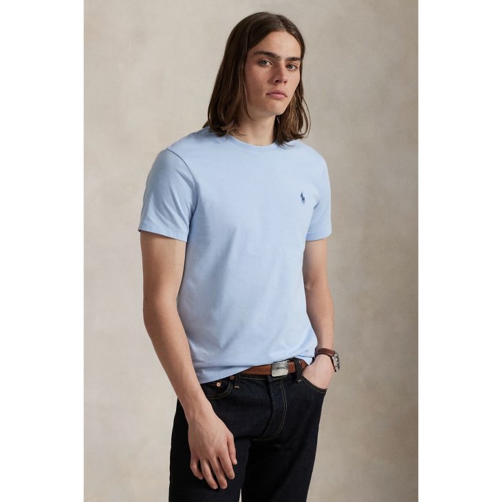 POLO RALPH LAUREN CUSTOM SLIM FIT CREWNECK T-SHIRT
