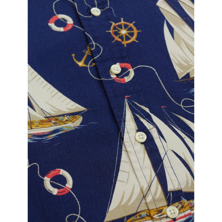POLO RALPH LAUREN CLASSIC FIT NAUTICAL OXFORD SHIRT