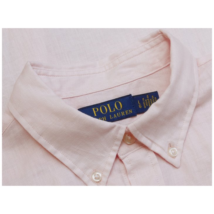 POLO RALPH LAUREN WOMEN CLASSIC FIT LINEN SHIRT