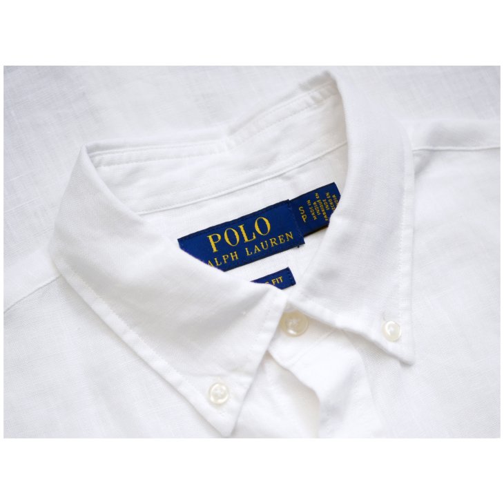 POLO RALPH LAUREN WOMEN CLASSIC FIT LINEN SHIRT