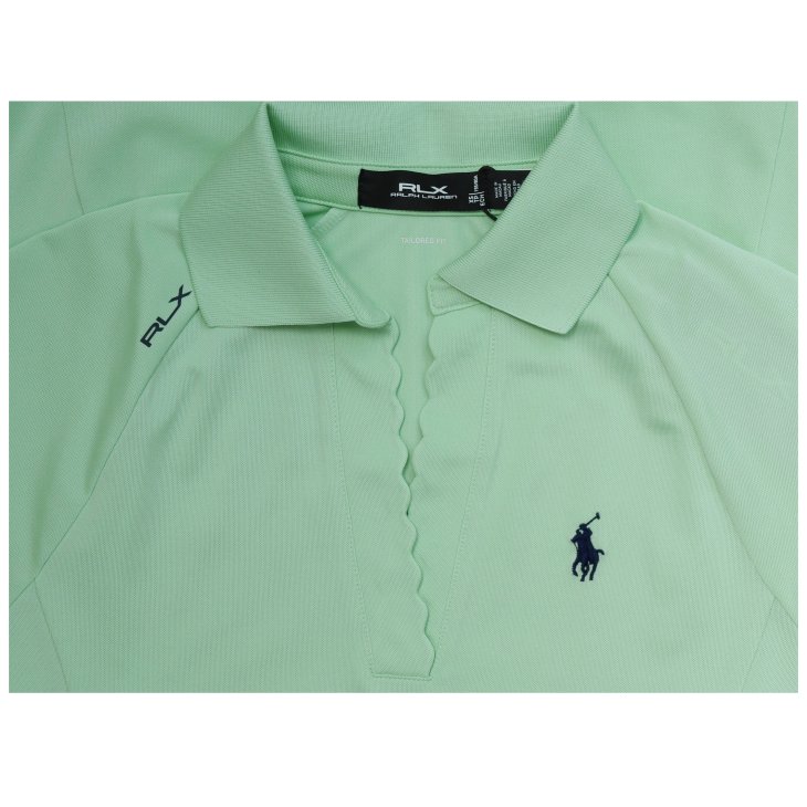 POLO RALPH LAUREN RLX CUSTOM FIT MESH POLO SHIRT