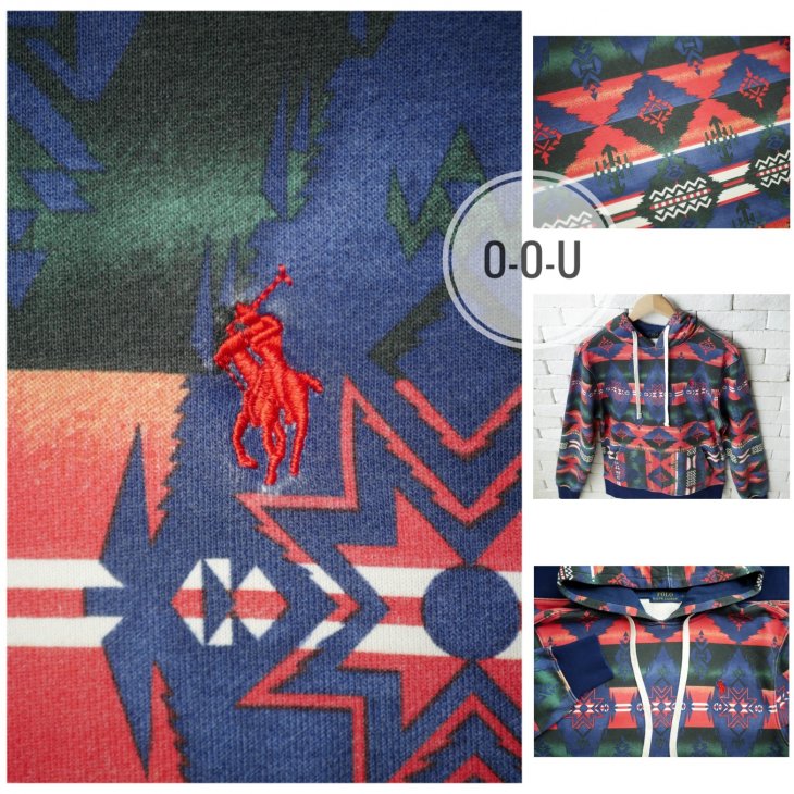 POLO RALPH LAUREN SOUTHWESTERN COTTON HOODIE