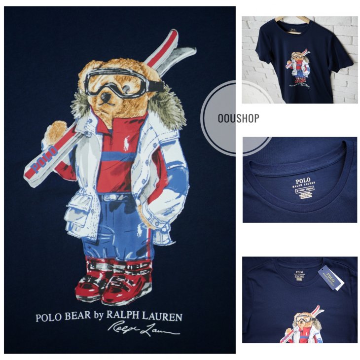 POLO RALPH LAUREN SKI BEAR JERSEY T-SHIRT