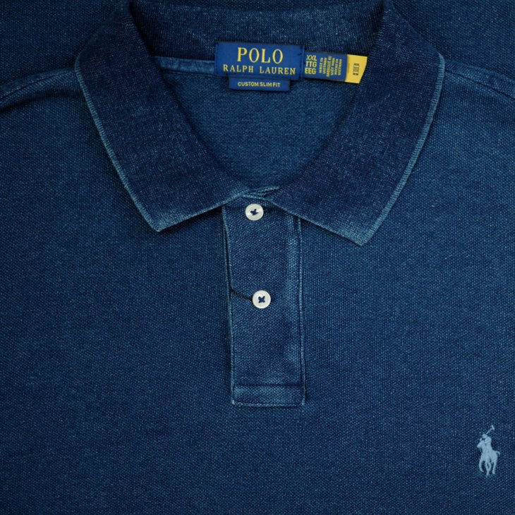 POLO RALPH LAUREN CUSTOM SLIM FIT MESH POLO SHIRT