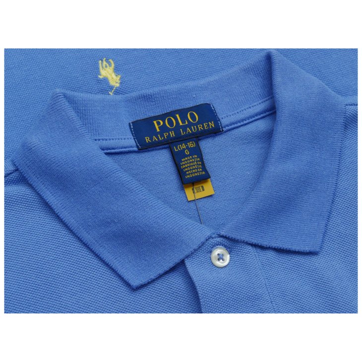 POLO RALPH LAUREN BOYS POLO PONY COTTON MESH POLO SHIRT