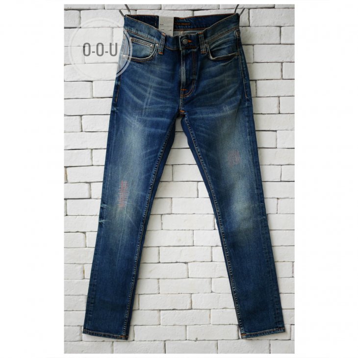 NUDIE JEANS LEAN DEAN BLUE SHELTER