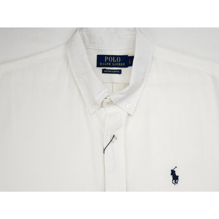 POLO RALPH LAUREN CUSTOM SLIM FIT COTTON SHIRT