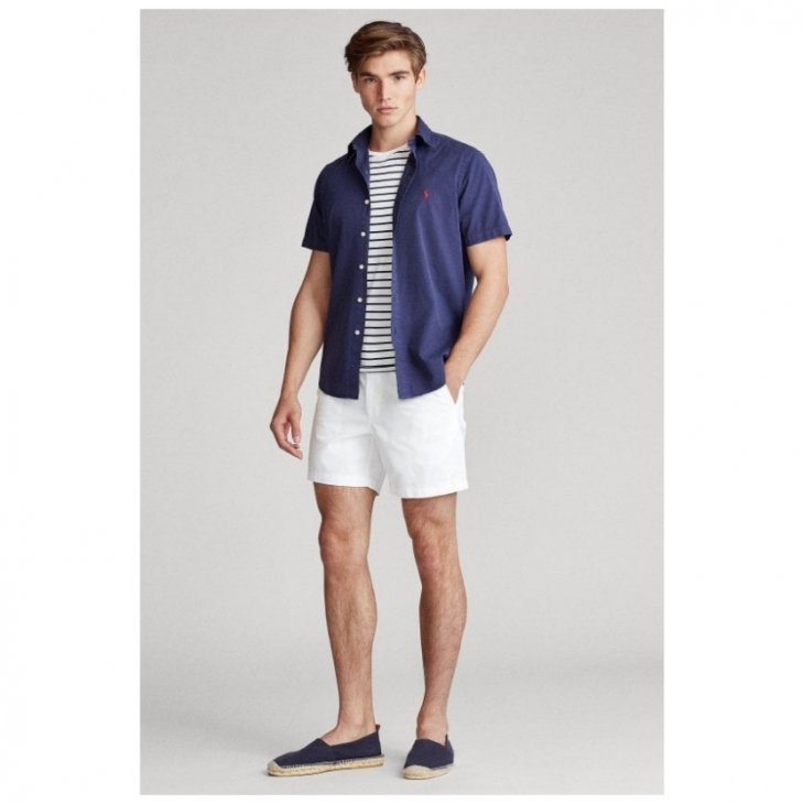 POLO RALPH LAUREN SLIM FIT GARMENT-DYED TWILL SHIRT