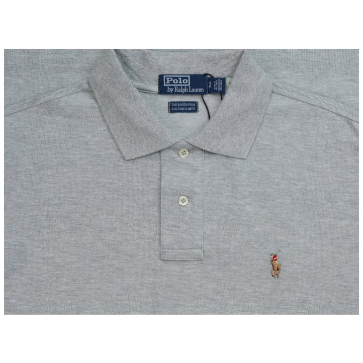 POLO RALPH LAUREN CUSTOM SLIM FIT POLO SHIRT