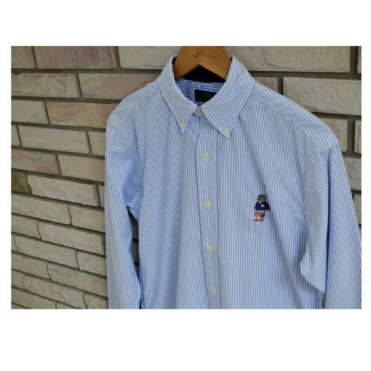 POLO BEAR COTTON OXFORD SHIRT