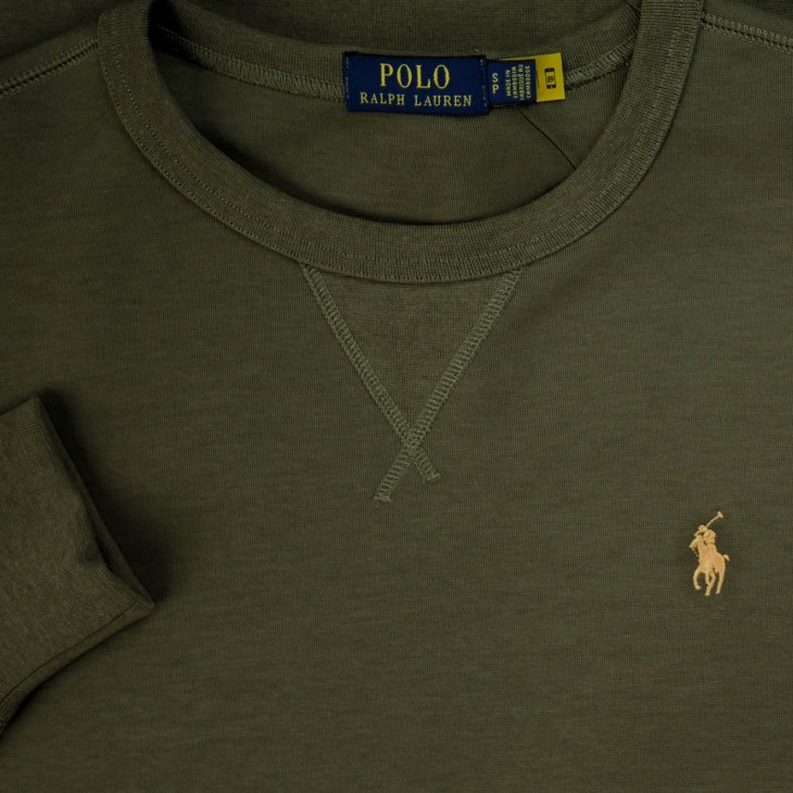 POLO RALPH LAUREN DOUBLE KNIT SWEATSHIRT