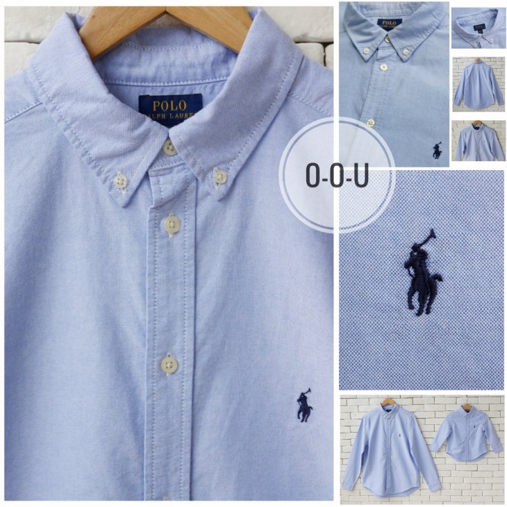 POLO RALPH LAUREN BOYS COTTON OXFORD SHIRT