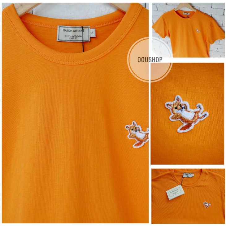 MAISON KITSUNE CHILLAX FOX PATCH CLASSIC T-SHIRT