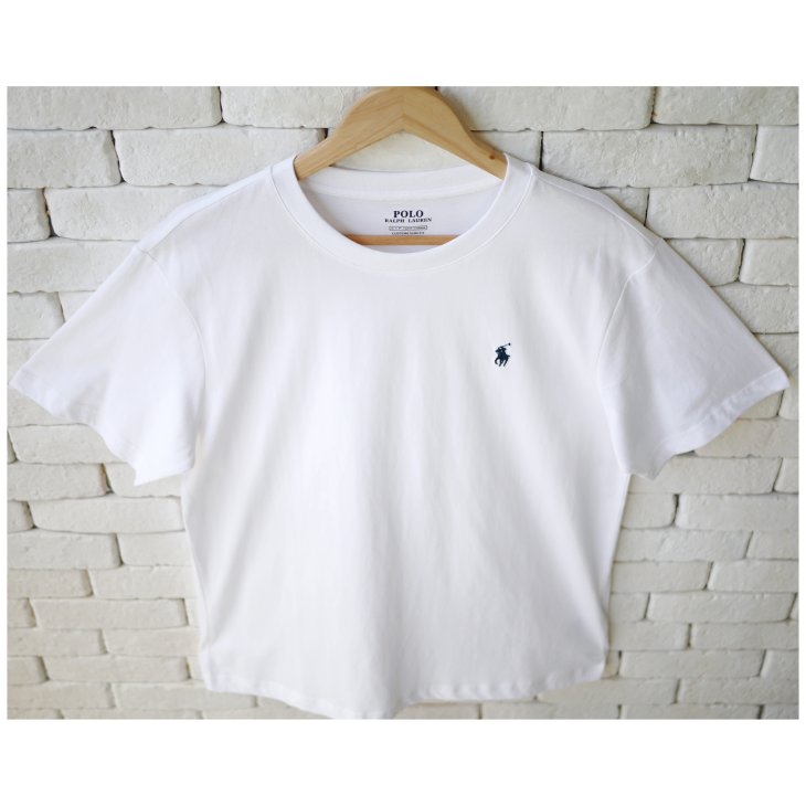 POLO RALPH LAUREN CUSTOM SLIM FIT COTTON T-SHIRT