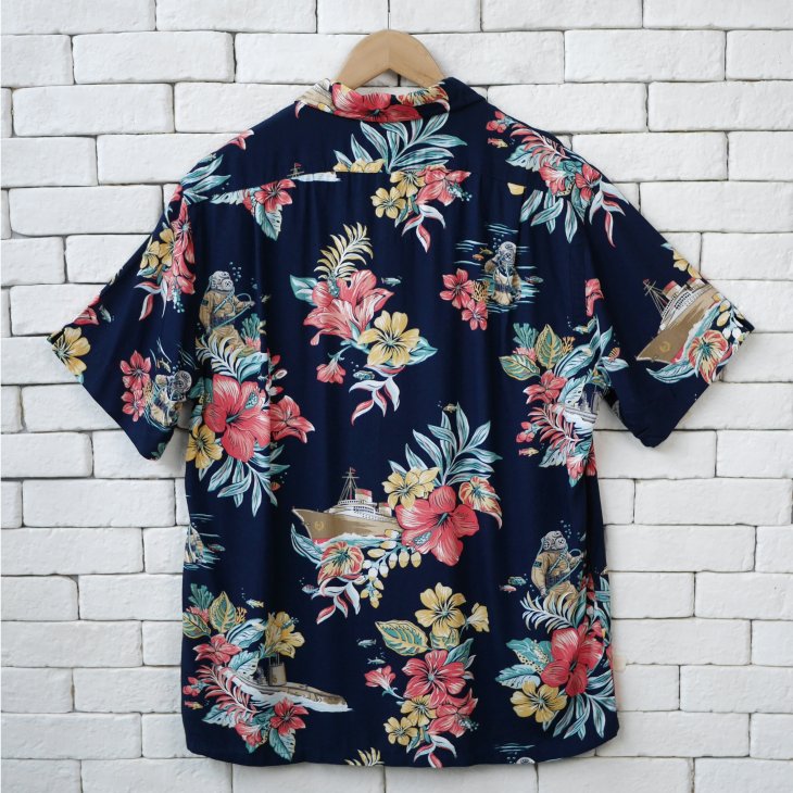 POLO RALPH LAUREN TROPICAL FLORAL CAMP SHIRT