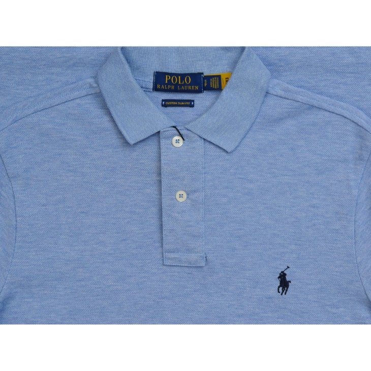 POLO RALPH LAUREN CUSTOM SLIM FIT POLO SHIRT