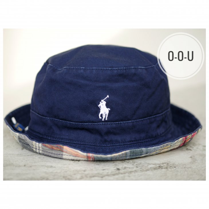 POLO RALPH LAUREN REVERSIBLE MADRAS BUCKET HAT