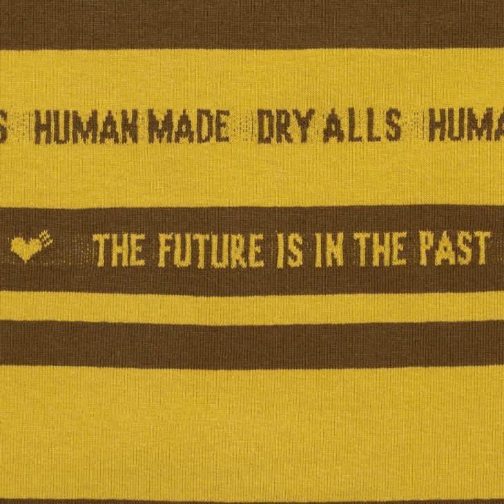 HUMAN MADE STRIPED T-SHIRT