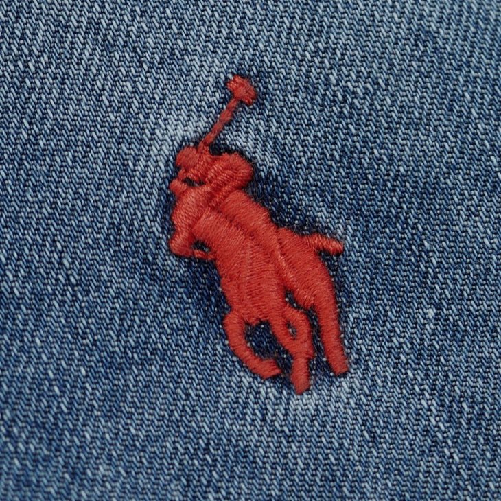 POLO RALPH LAUREN THE BAYPORT INDIGO DYE DENIM JACKET