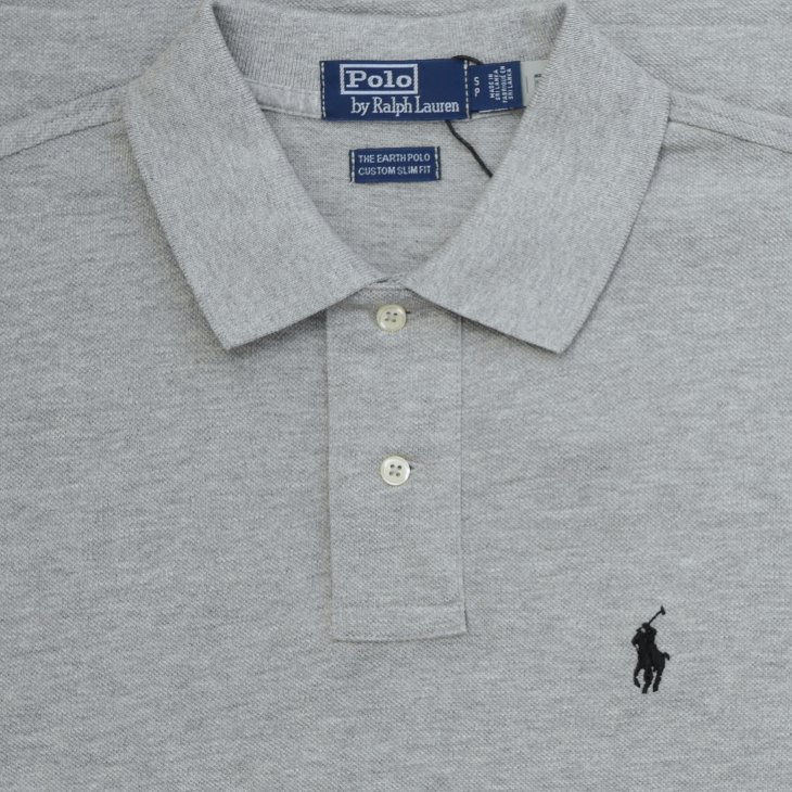 POLO RALPH LAUREN THE EARTH CUSTOM SLIM FIT POLO SHIRT