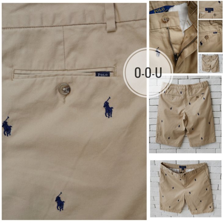 POLO RALPH LAUREN BOYS POLO PONY STRETCH CHINO SHORT