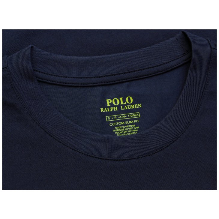 POLO RALPH LAUREN CUSTOM SLIM FIT COTTON T-SHIRT